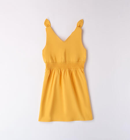 Girl's yellow dress GIALLO-1614