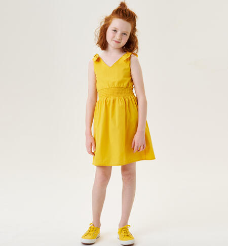 Girl's yellow dress YELLOW