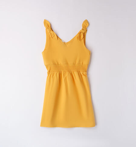 Girl's yellow dress GIALLO-1614