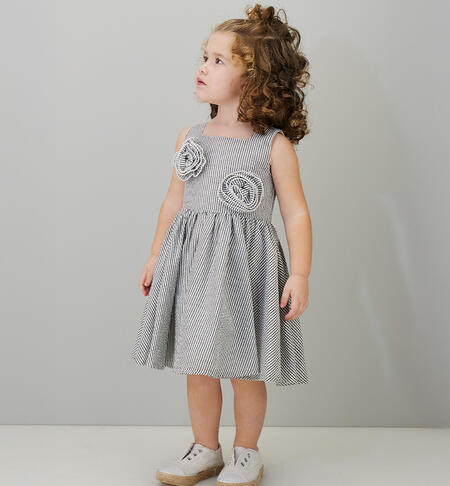 iDO girls' dress GRIGIO-0567
