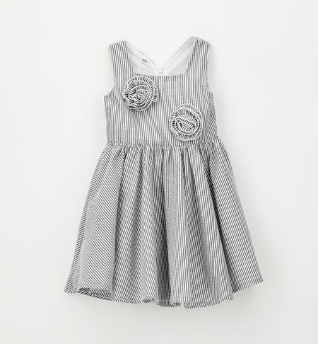 iDO girls' dress GRIGIO-0567