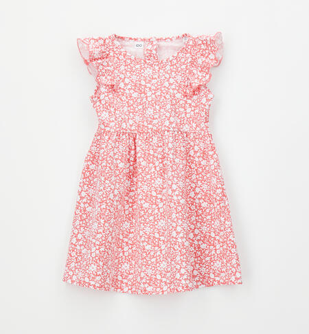 iDO dress for girls BIANCO-FRAGOLA-6CBS