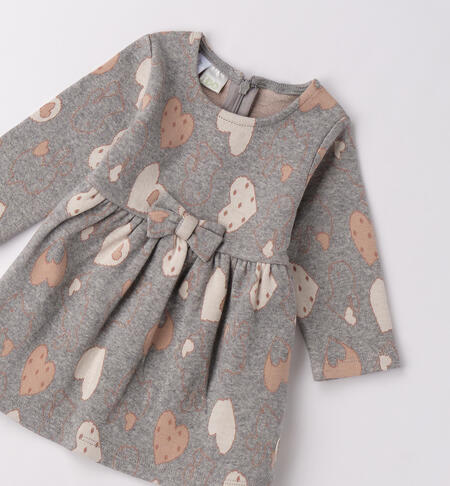 Abito iDOMini neonata GRIGIO MELANGE-8967