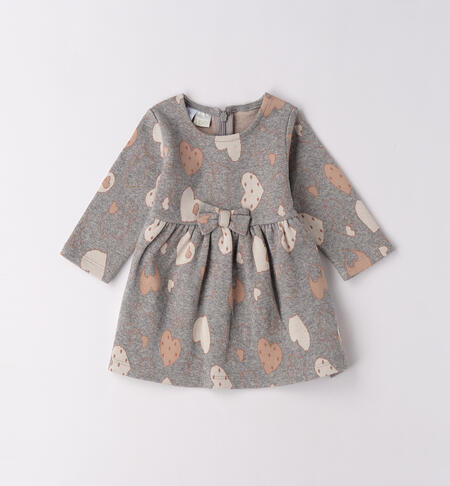 Abito iDOMini neonata GRIGIO MELANGE-8967