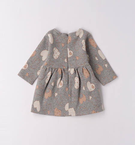 Abito iDOMini neonata GRIGIO MELANGE-8967