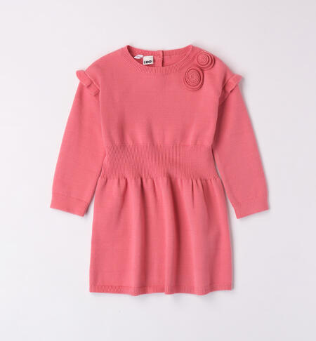 iDO tricot dress for girls aged 9 months to 8 years FRAGOLA-2327