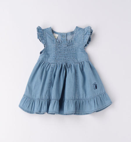 Baby girl jeans dress BLUE