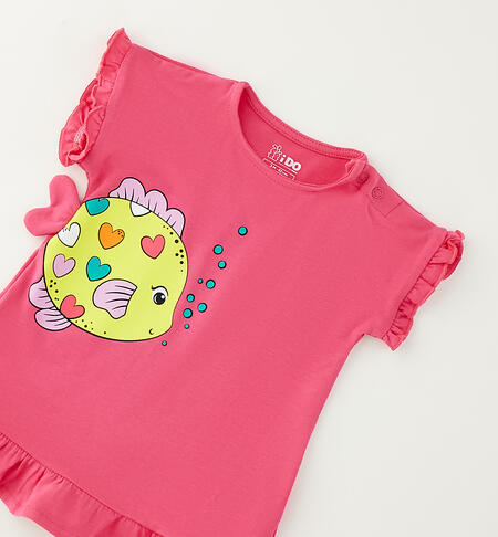 Abito mare neonata FUXIA-2432