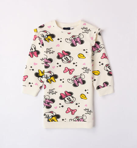 Abito Minnie bambina da 3 a 8 anni iDO MILK-0111