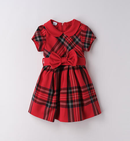 Abito natalizio bambina ROSSO