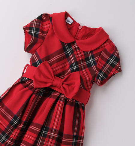 Abito natalizio bambina ROSSO-2253