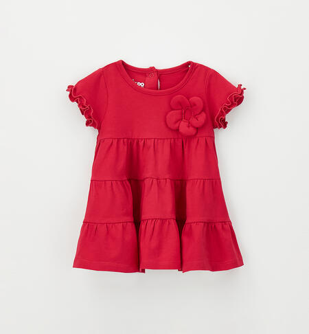 Summer dress for newborn girls RED