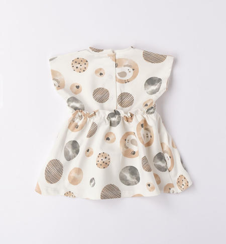 Abito neonata in felpa da 1 a 24 mesi iDO PANNA-BEIGE-6V48
