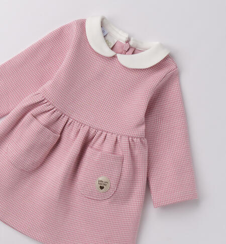 Abito per neonata ROSA ANTICO-2748