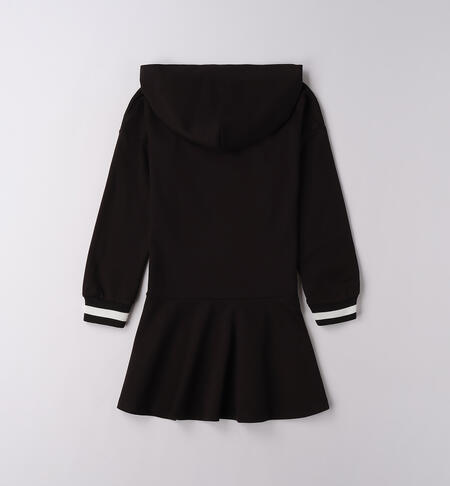 Abito per ragazza NERO-0658