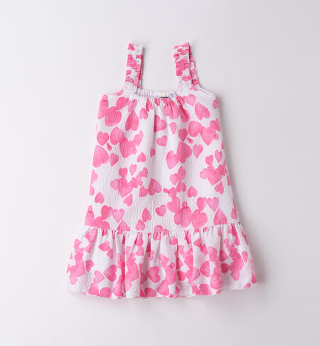 Abito smanicato bambina ROSA