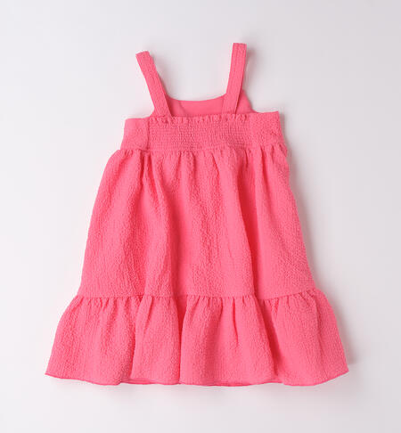 Abito smanicato bambina ROSA-2325