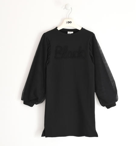 Abito tulle ragazza NERO