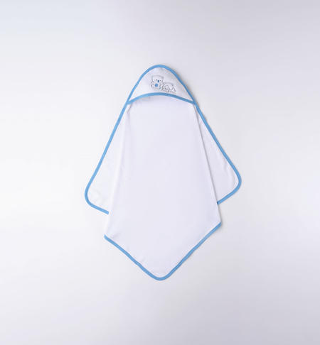 Accappatoio 100% cotone varie fantasie da 0 a 24 mesi iDO AZZURRO-3712