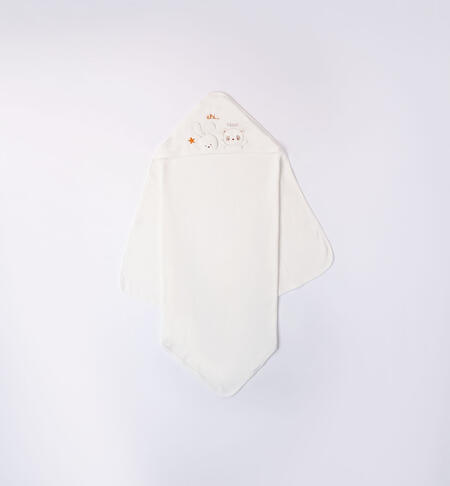 iDO newborn bathrobe with small animals PANNA-0112