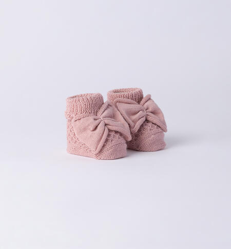 Babbucce per neonata LIGHT PINK-2921