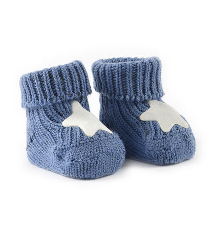 Babbucce per neonato BLU