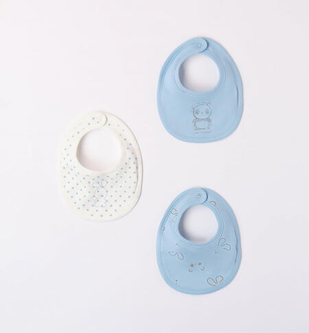 Bibs in 100% cotton for babies iDO CIELO-MULTICOLOR-6K74