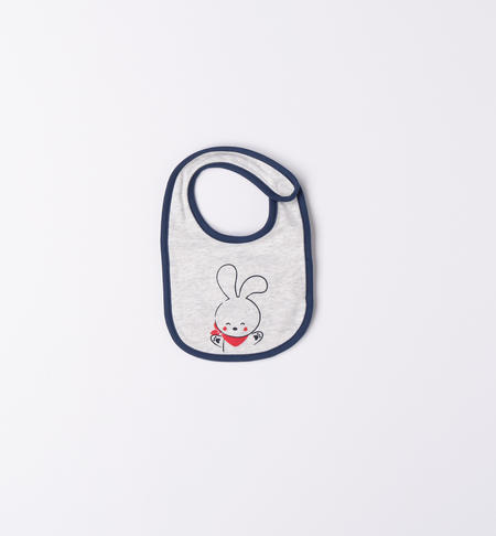 Bavaglino neonato varie fantasie da 0 a 24 mesi iDO GRIGIO MELANGE-8948