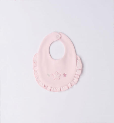 iDO star bib for baby girl ROSA-2512