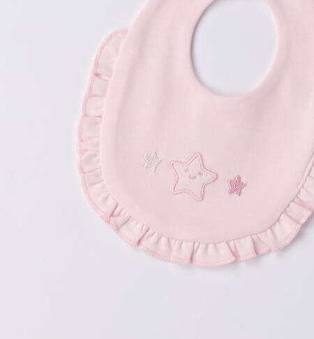 iDO star bib for baby girl ROSA-2512