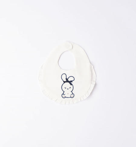 iDO bib for baby girl in various patterns from 0 to 24 months PANNA-0112