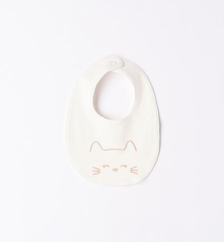 iDO kitten bib for baby boy PANNA-0112