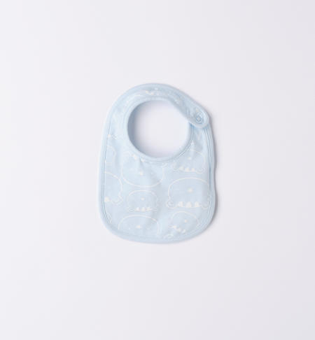 iDO bib for baby boy in various patterns from 0 to 24 months CIELO-BIANCO-6UX3