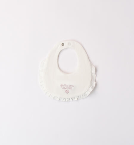 Bavetta per neonata PANNA