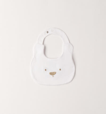 Bavetta per neonato iDOMini BIANCO