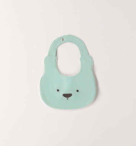 Bavetta per neonato iDOMini VERDE ACQUA-4213
