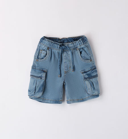 Bermuda jeans for boys LAVATO CHIARISSIMO-7300