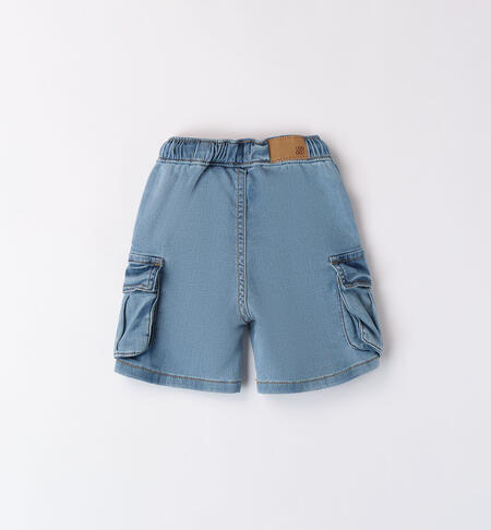 Bermuda jeans for boys LAVATO CHIARISSIMO-7300