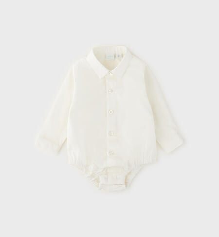 Baby shirt bodysuit CREAM