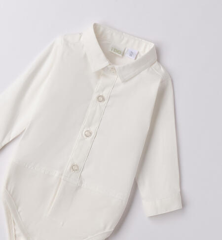 Body camicia neonato PANNA-0112