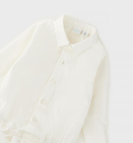 Body camicia neonato PANNA-0112