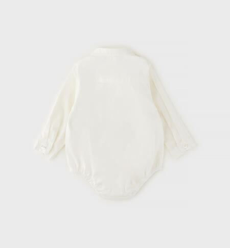 Body camicia neonato PANNA-0112