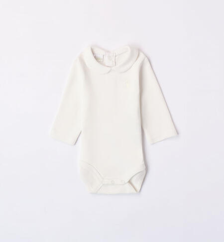 iDO bodysuit with collar for baby boy from 1 to 24 months PANNA-0112