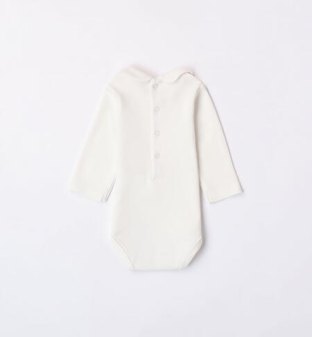 iDO bodysuit with collar for baby boy from 1 to 24 months PANNA-0112