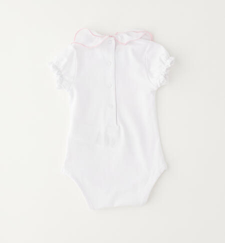 Baby girl bodysuit BIANCO-0113