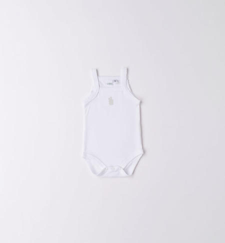 Body intimo canotta neonati BIANCO