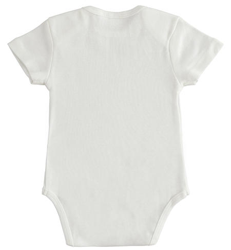 Baby boys short sleeve bodysuit from 0 to 30 months iDO PANNA-0112