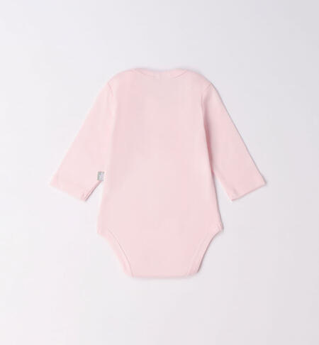 iDO long-sleeved bodysuit for babies from newborn to 30 months ROSA-2512