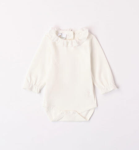 Long-sleeved bodysuit CREAM