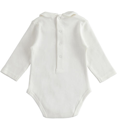 Body neonato manica lunga - da 1 a 24 mesi iDO PANNA-0112